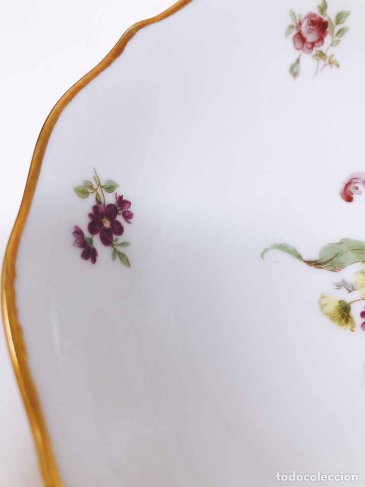 Antig&uuml;edades: Plato porcelana de Bavaria - Foto 5