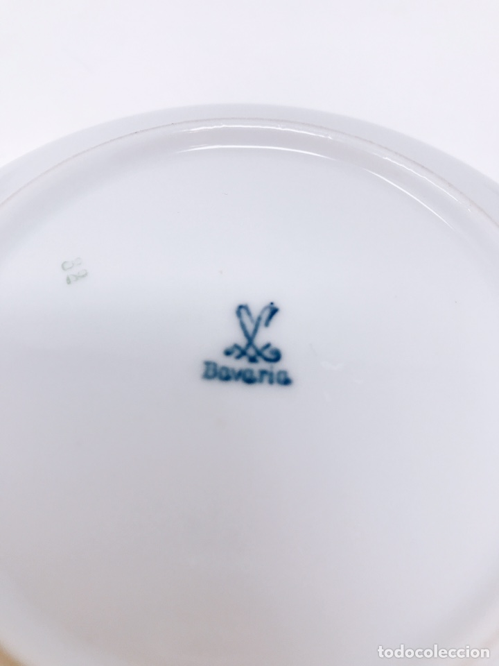 Antig&uuml;edades: Plato porcelana de Bavaria - Foto 6