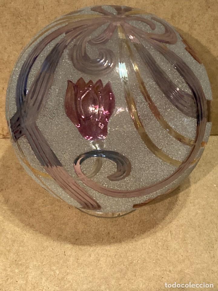 Antig&uuml;edades: Globo para l&aacute;mpara - Foto 3