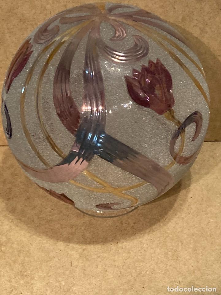 Antig&uuml;edades: Globo para l&aacute;mpara - Foto 4