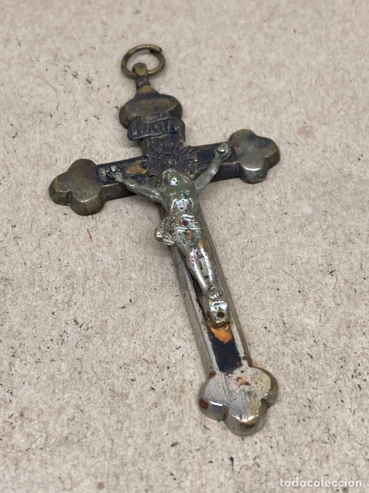 Antig&uuml;edades: Cruz de metal - Foto 1