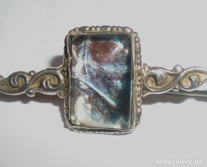Antig&uuml;edades: ANTIGUO ALFILER DE CORBATA DE PLATA DE LEY INGL&Eacute;S - Foto 5