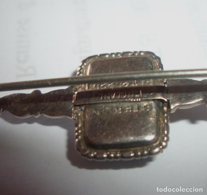 Antig&uuml;edades: ANTIGUO ALFILER DE CORBATA DE PLATA DE LEY INGL&Eacute;S - Foto 2