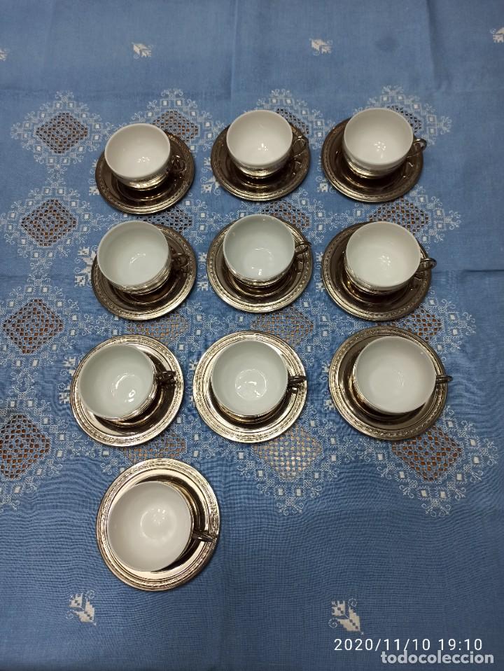 Antig&uuml;edades: Juego de caf&eacute; porcelana - Foto 2