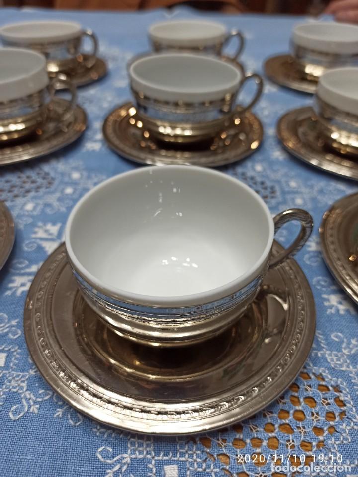 Antig&uuml;edades: Juego de caf&eacute; porcelana - Foto 3