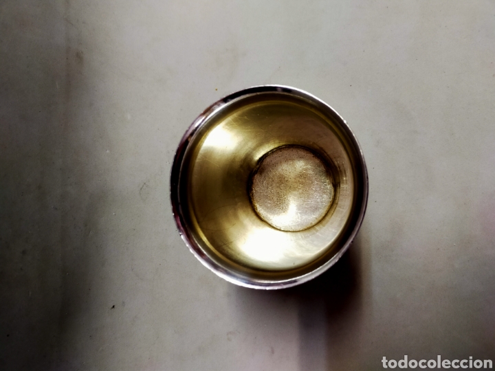 Antig&uuml;edades: VASO DE METAL PLATEADO - Foto 6