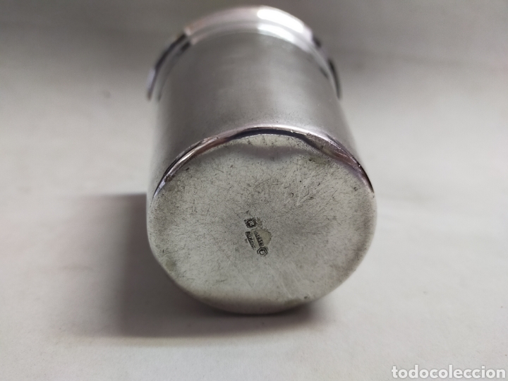 Antig&uuml;edades: VASO DE METAL PLATEADO - Foto 7