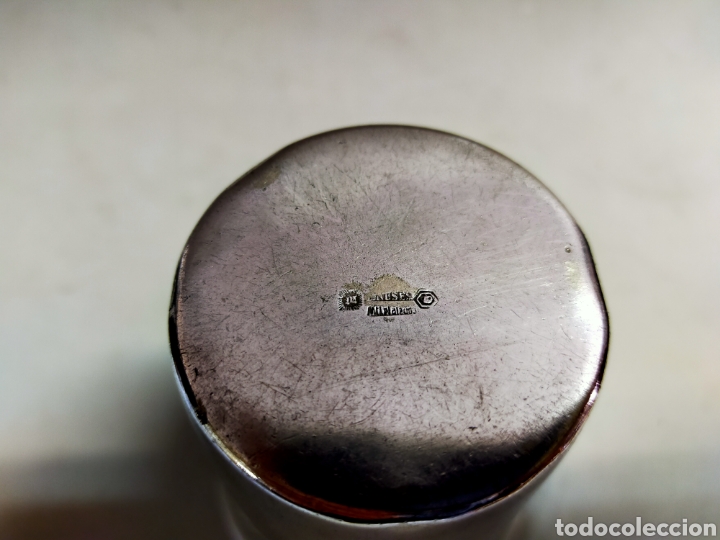 Antig&uuml;edades: VASO DE METAL PLATEADO - Foto 8
