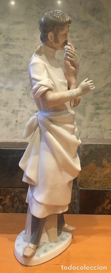 Antig&uuml;edades: LLADRO 4763 COMADRON / OBSTETRICIAN - Foto 4