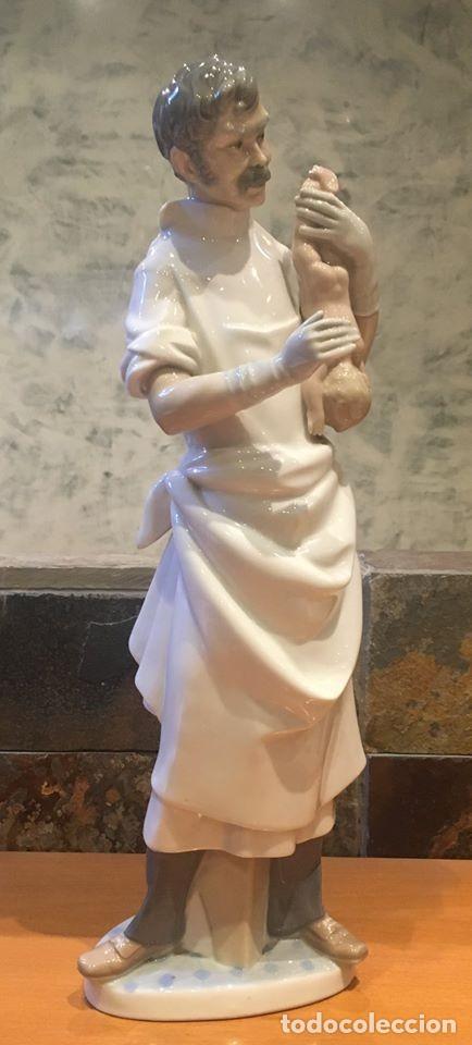 Antig&uuml;edades: LLADRO 4763 COMADRON / OBSTETRICIAN - Foto 5