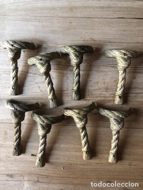 Antig&uuml;edades: 23 piezas l&aacute;mpara de bronce - Foto 3