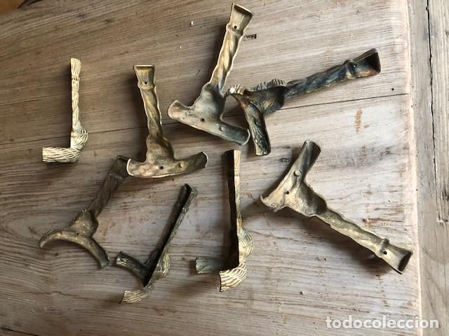 Antig&uuml;edades: 23 piezas l&aacute;mpara de bronce - Foto 5