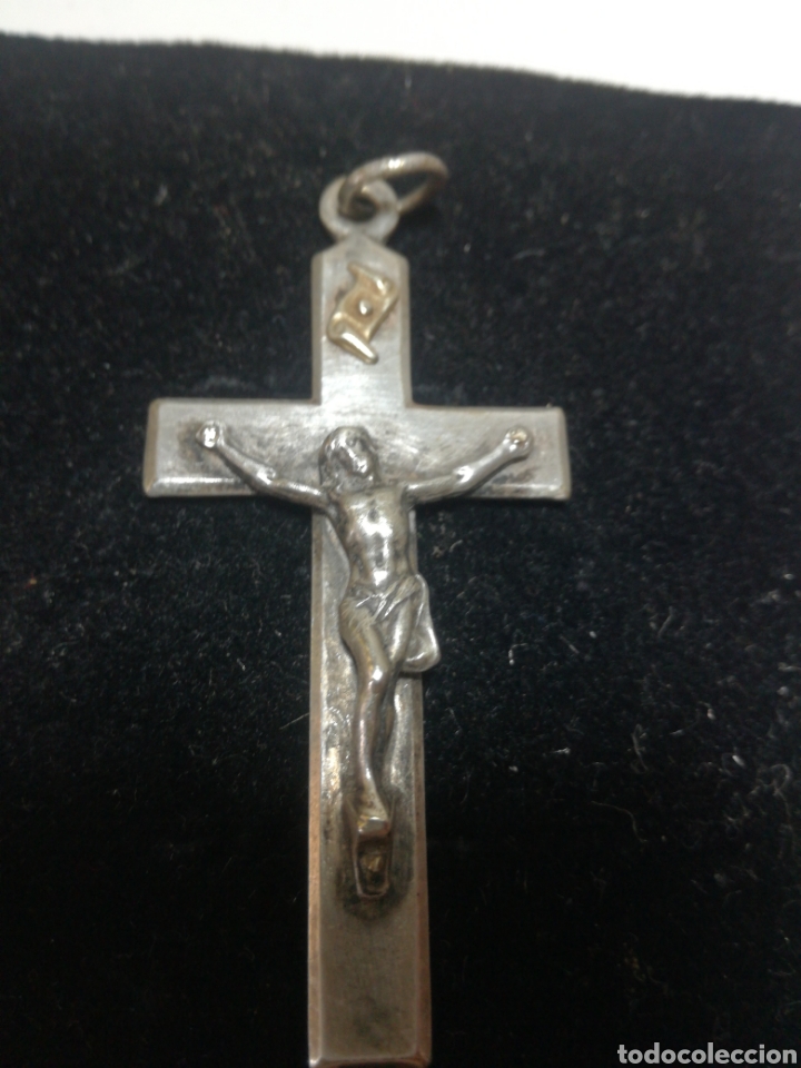 Antig&uuml;edades: Cruz de plata - Foto 2
