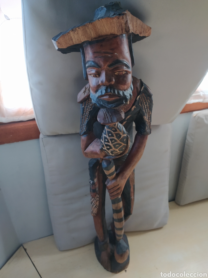 Antig&uuml;edades: Talla Madera - Foto 1