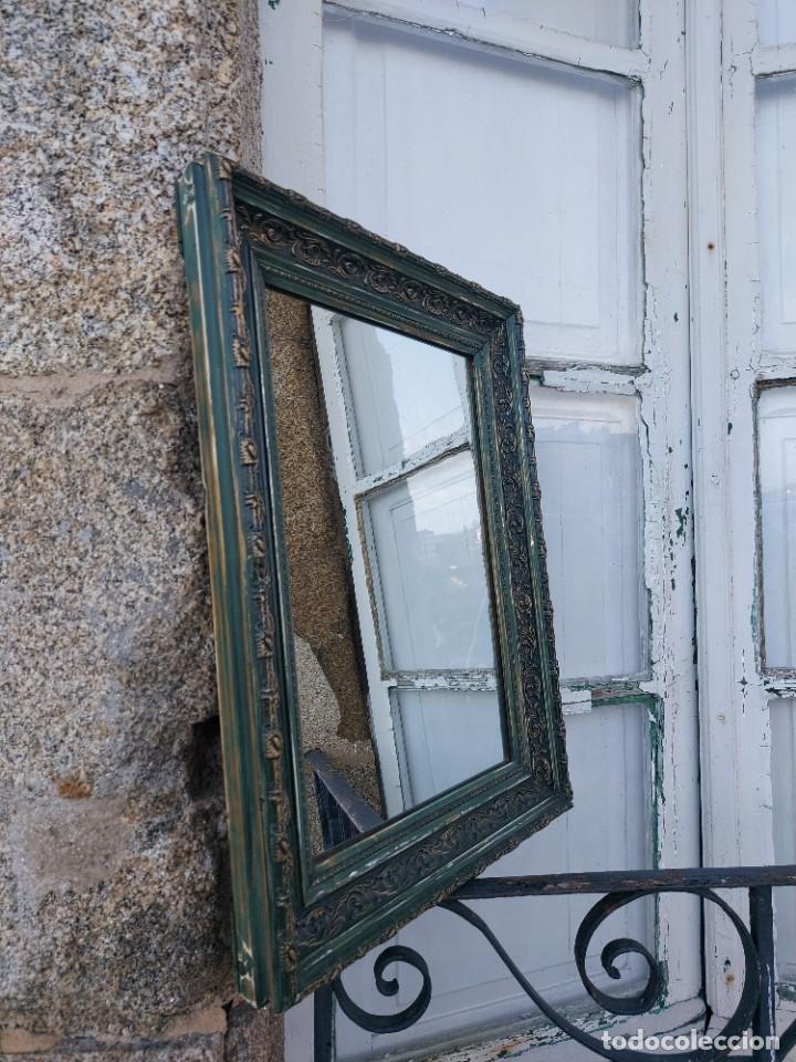 Antig&uuml;edades: Antiguo espejo de pared. Circa 1930 - Foto 5