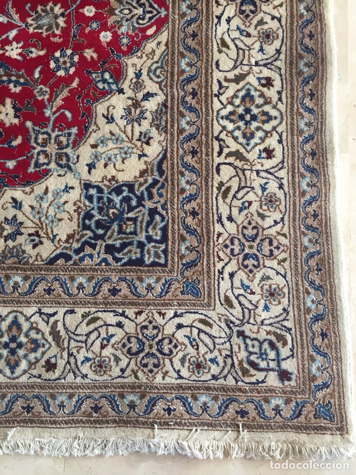 Antig&uuml;edades: ALFOMBRA NAIN IRAN&Iacute; - Foto 4