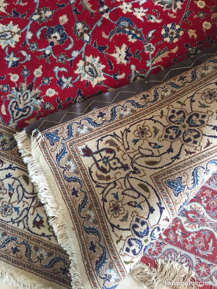 Antig&uuml;edades: ALFOMBRA NAIN IRAN&Iacute; - Foto 5