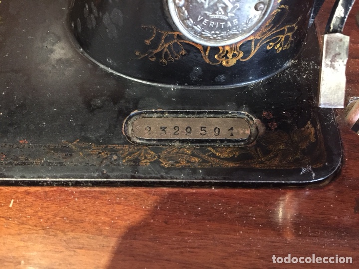Antig&uuml;edades: MAQUINA DE COSER RESTAURADA - Foto 5