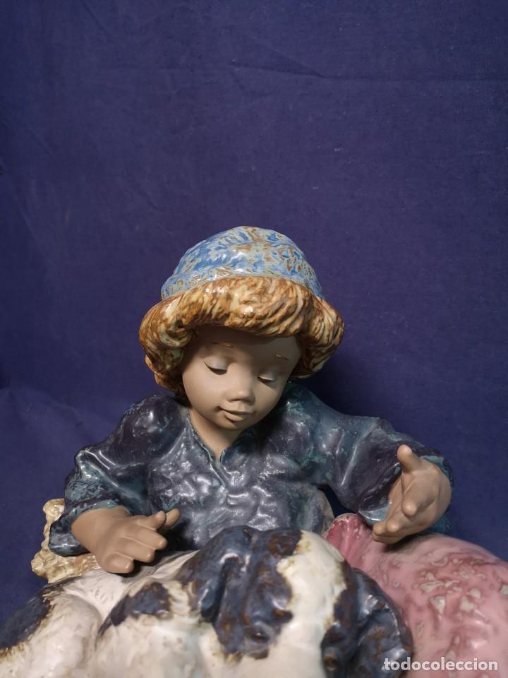 Antig&uuml;edades: GRANJERA CON PERRO EN PORCELANA LLADRO - Foto 10