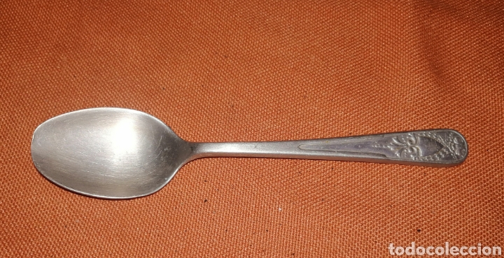Antig&uuml;edades: ANTIGUA CUCHARA DE ALUMINIO. ENVIO INCLUIDO.