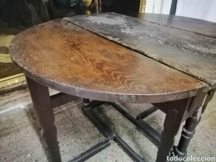 Antig&uuml;edades: MESA DE CASTA&Ntilde;O. SIGLO XVII. - Foto 4