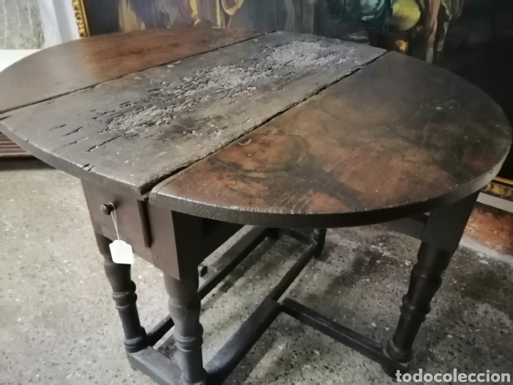 Antig&uuml;edades: MESA DE CASTA&Ntilde;O. SIGLO XVII. - Foto 6