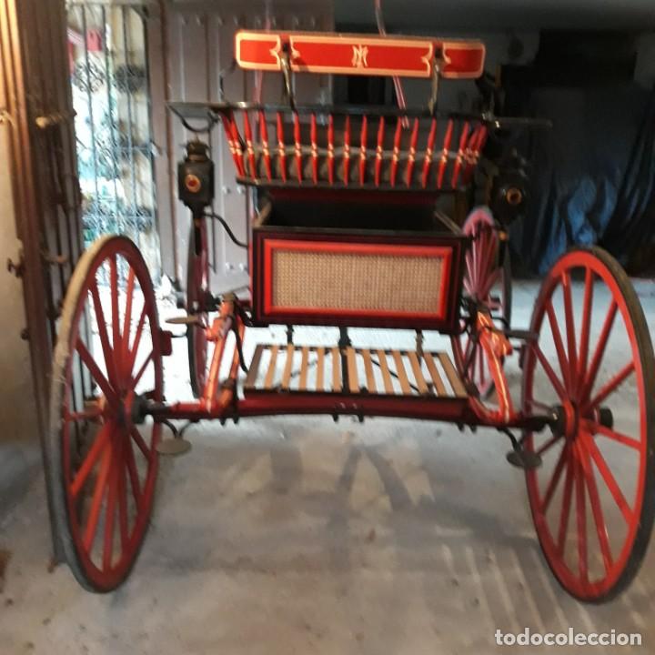 Antig&uuml;edades: Coche de caballos tipo buggy americano - Foto 6
