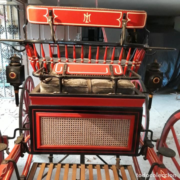 Antig&uuml;edades: Coche de caballos tipo buggy americano - Foto 10