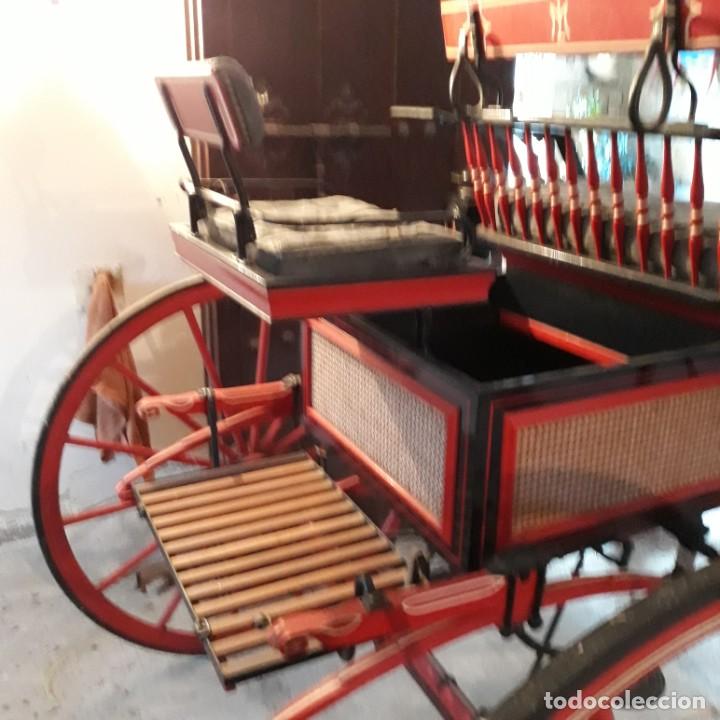 Antig&uuml;edades: Coche de caballos tipo buggy americano - Foto 12