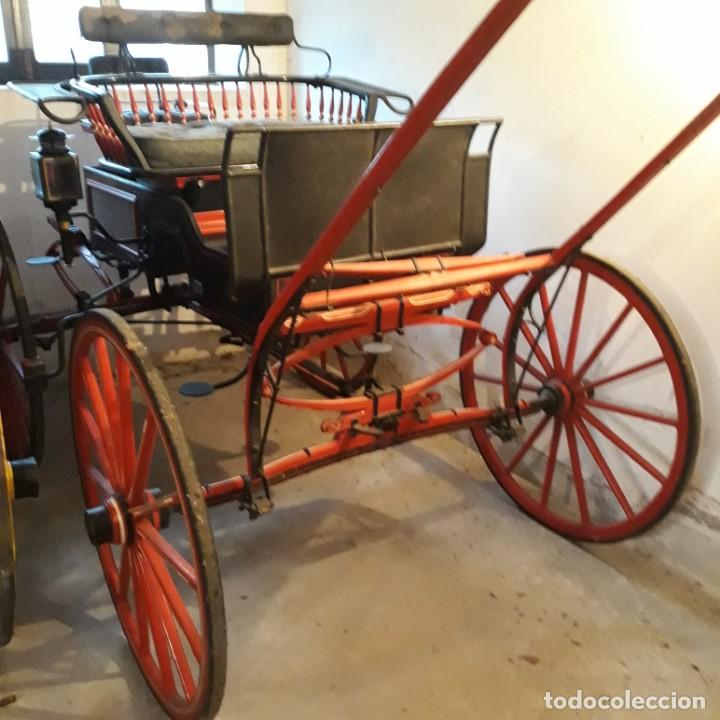 Antig&uuml;edades: Coche de caballos tipo buggy americano - Foto 24