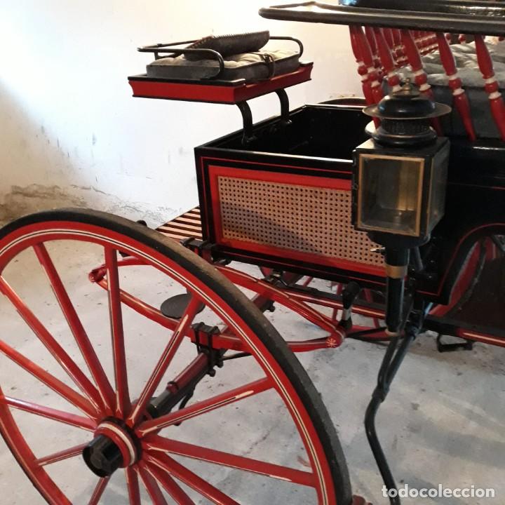 Antig&uuml;edades: Coche de caballos tipo buggy americano - Foto 26