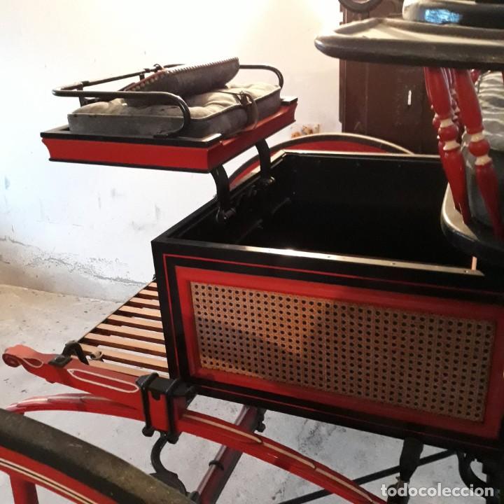 Antig&uuml;edades: Coche de caballos tipo buggy americano - Foto 27