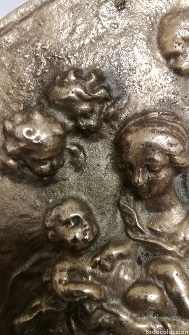Antig&uuml;edades: ANTIGUO MEDALLON DE BRONCE - Foto 7