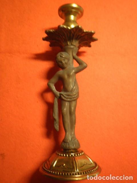 Antig&uuml;edades: Cinco portavelas - Foto 3