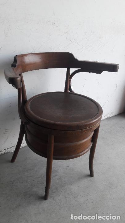 Antig&uuml;edades: SILLON DON PEDRO DOBLE USO - Foto 2