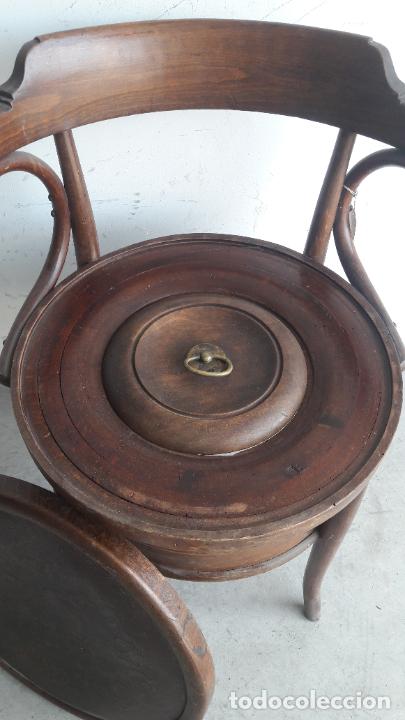 Antig&uuml;edades: SILLON DON PEDRO DOBLE USO - Foto 3