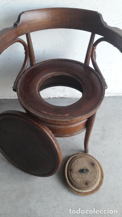 Antig&uuml;edades: SILLON DON PEDRO DOBLE USO - Foto 4