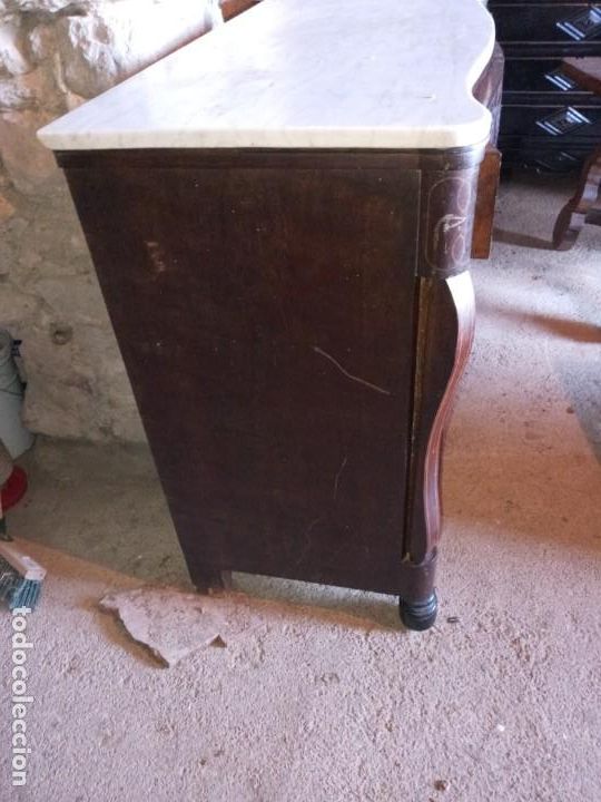 Antig&uuml;edades: COMODA-ESCRITORIO. BARCELONA. - Foto 7