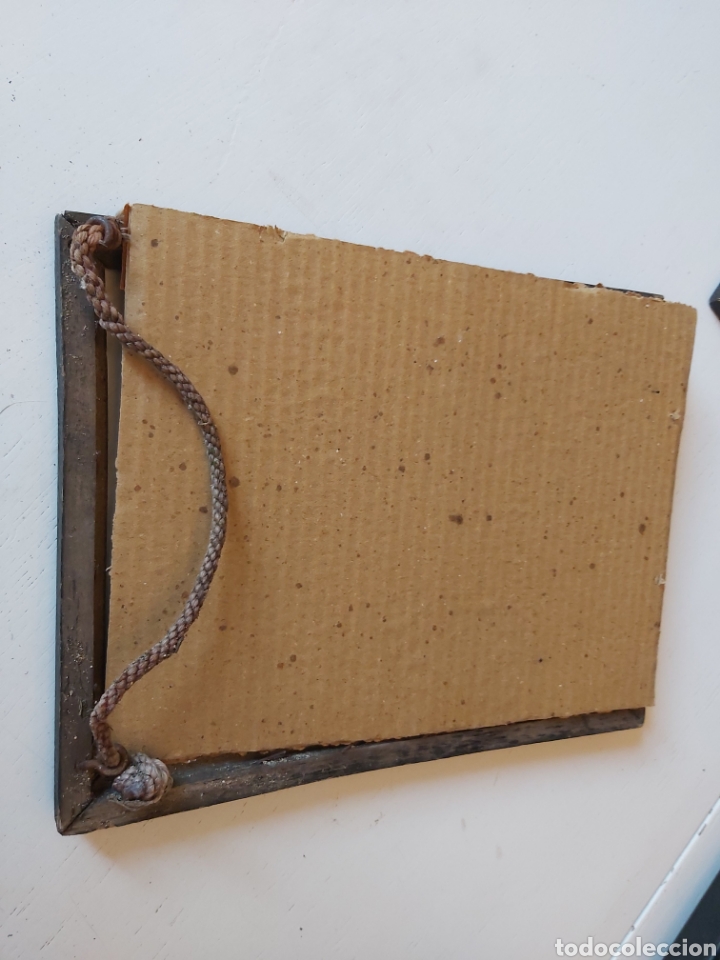 Antig&uuml;edades: Marco de madera antiguo muy simple - Foto 3