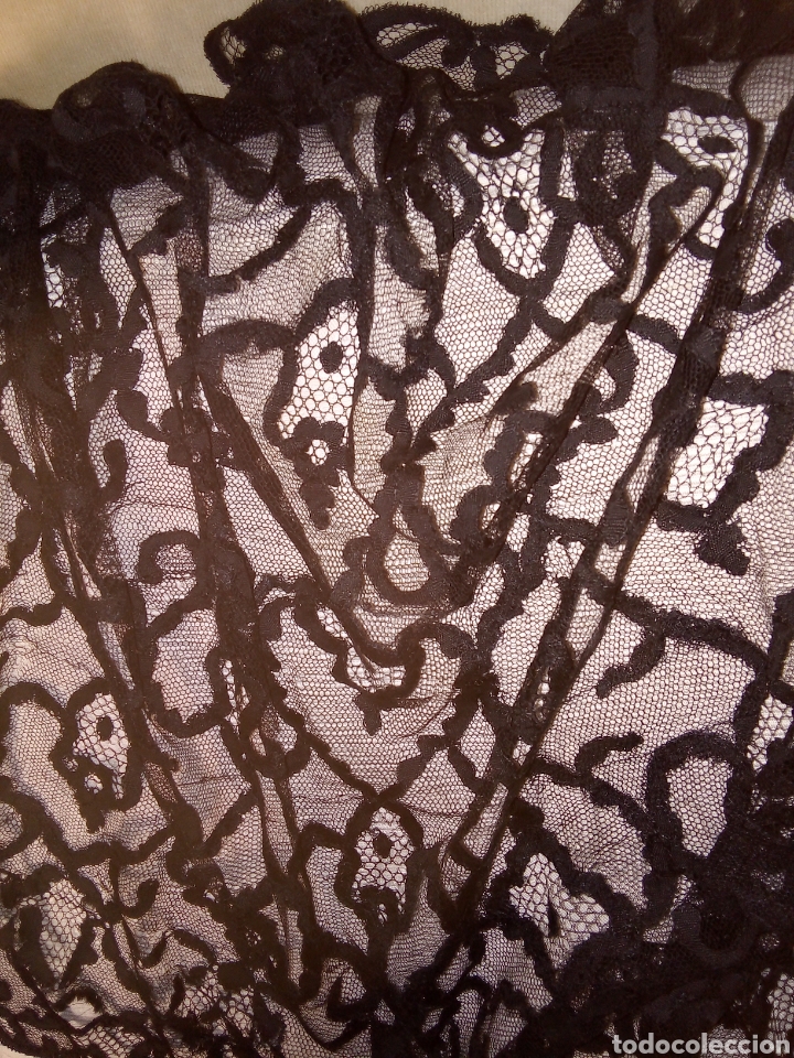 Antig&uuml;edades: Mantilla goyesca negra - Foto 7