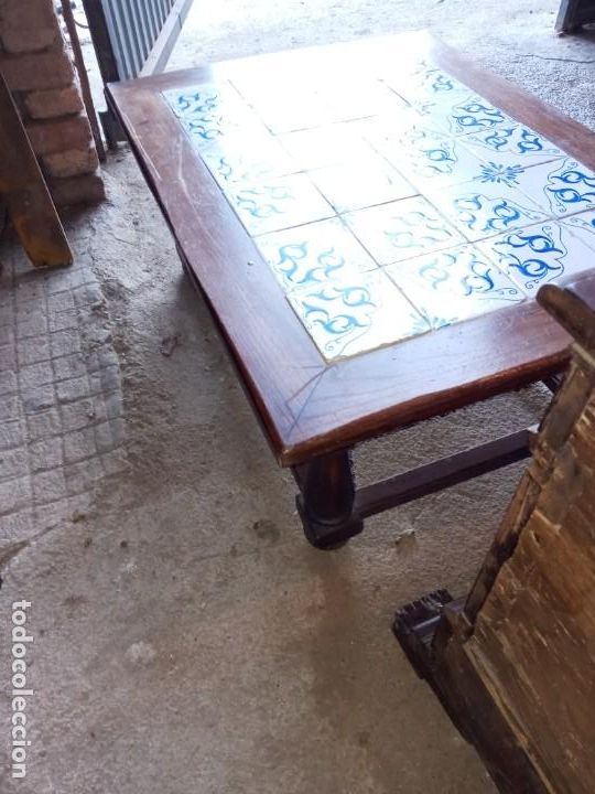 Antig&uuml;edades: MESA - AZULEJOS . - Foto 5