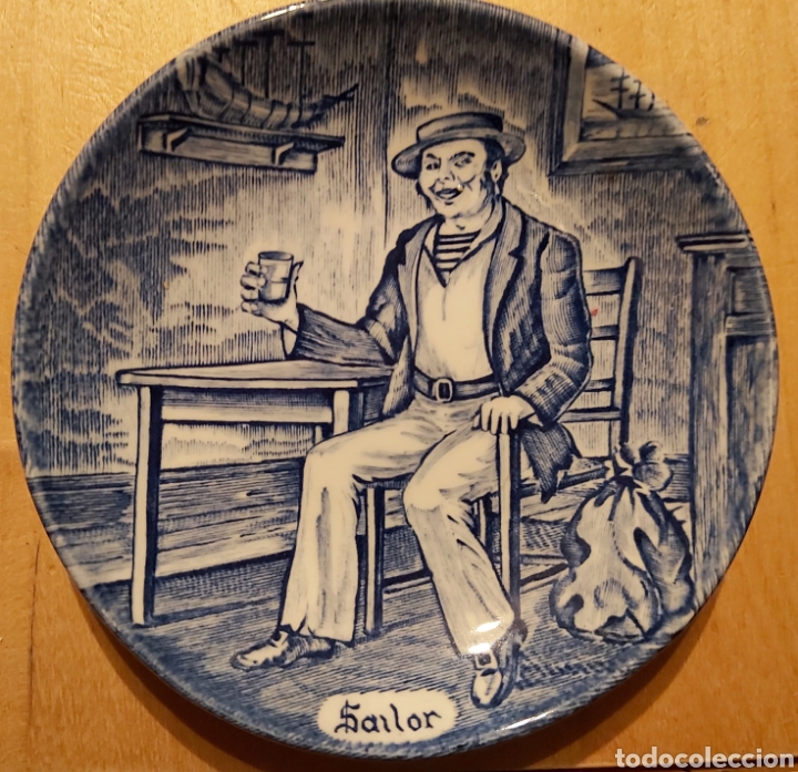 Antig&uuml;edades: 4 platillos cer&aacute;mica inglesa - Foto 5