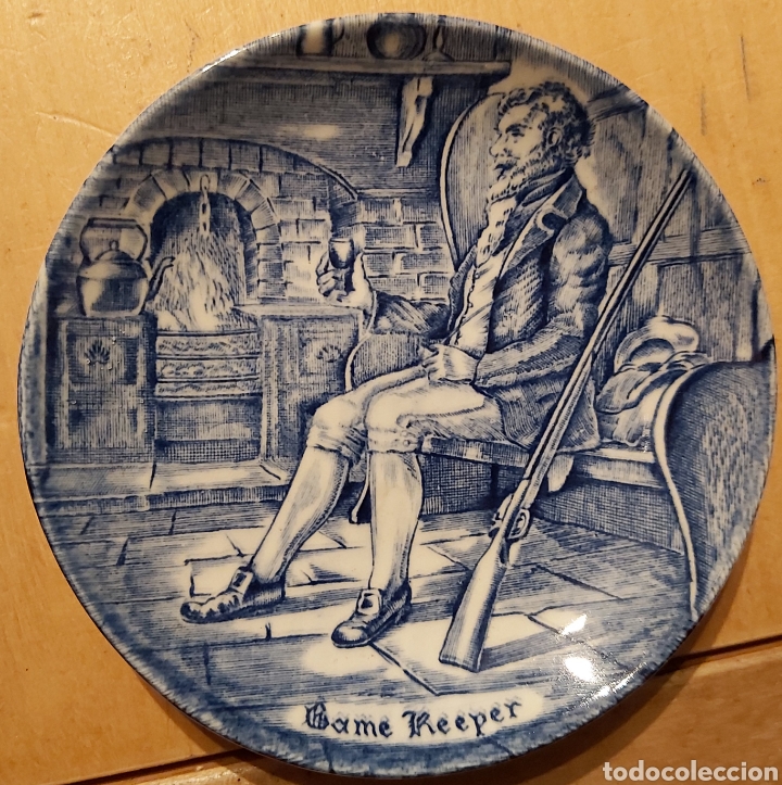 Antig&uuml;edades: 4 platillos cer&aacute;mica inglesa - Foto 6