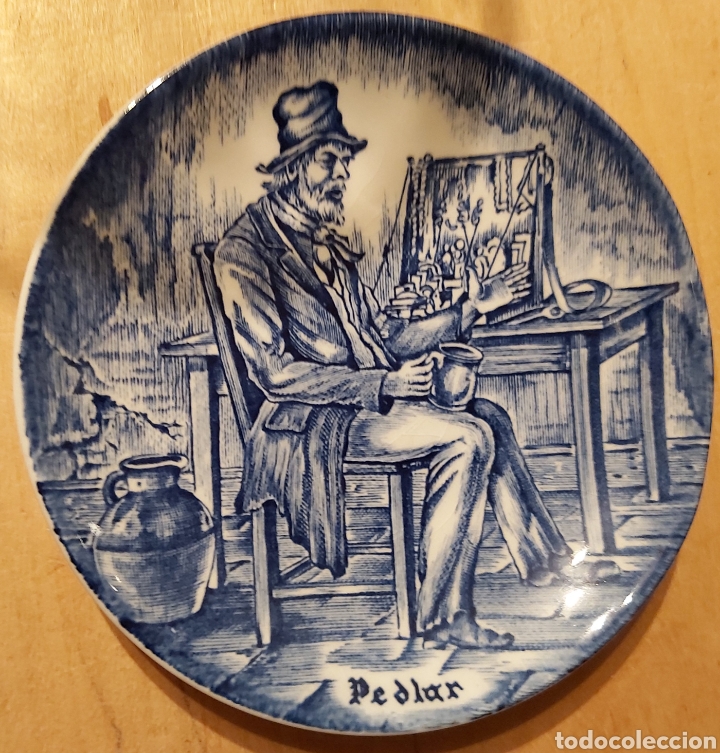 Antig&uuml;edades: 4 platillos cer&aacute;mica inglesa - Foto 1