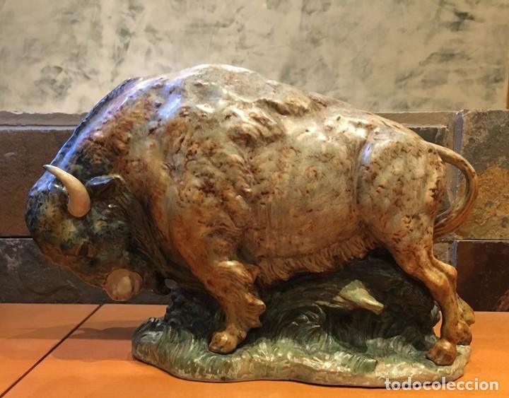Antig&uuml;edades: LLADRO 14945 BISONTE // BISON - Foto 2