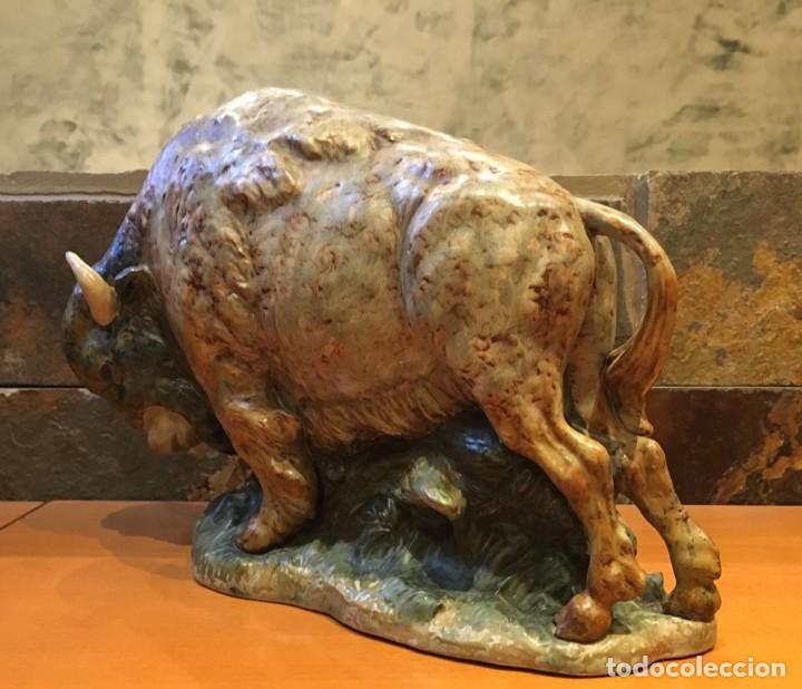 Antig&uuml;edades: LLADRO 14945 BISONTE // BISON - Foto 3