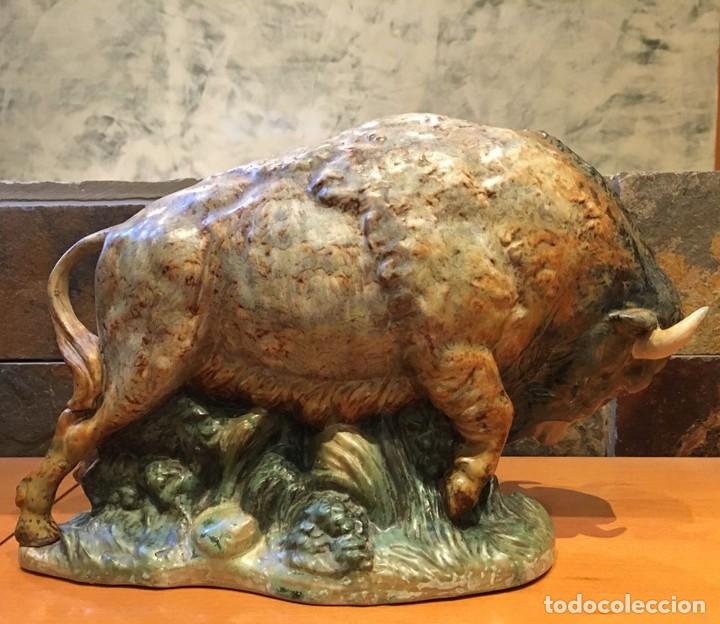Antig&uuml;edades: LLADRO 14945 BISONTE // BISON - Foto 4