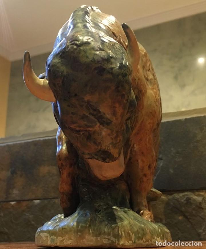 Antig&uuml;edades: LLADRO 14945 BISONTE // BISON - Foto 6