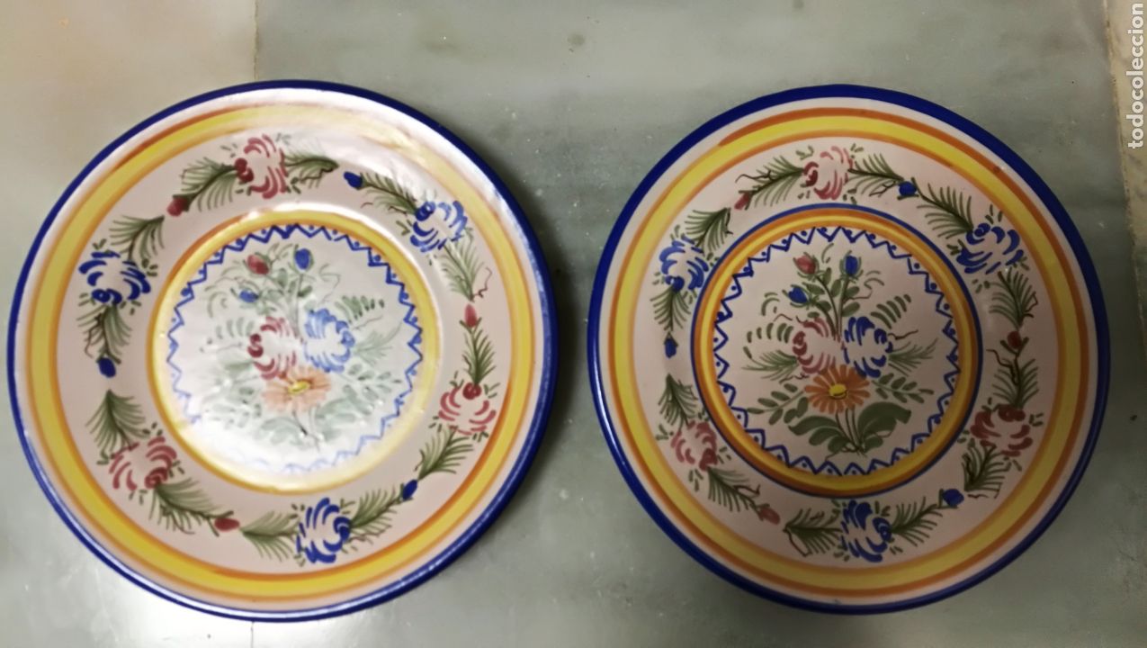 Antig&uuml;edades: ANTIGUOS PLATOS DE TRIANA - Foto 1