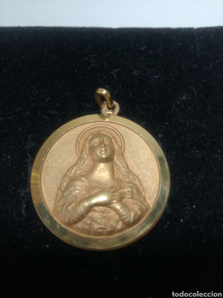Antig&uuml;edades: Medalla de la Virgen Inmaculada - Foto 1